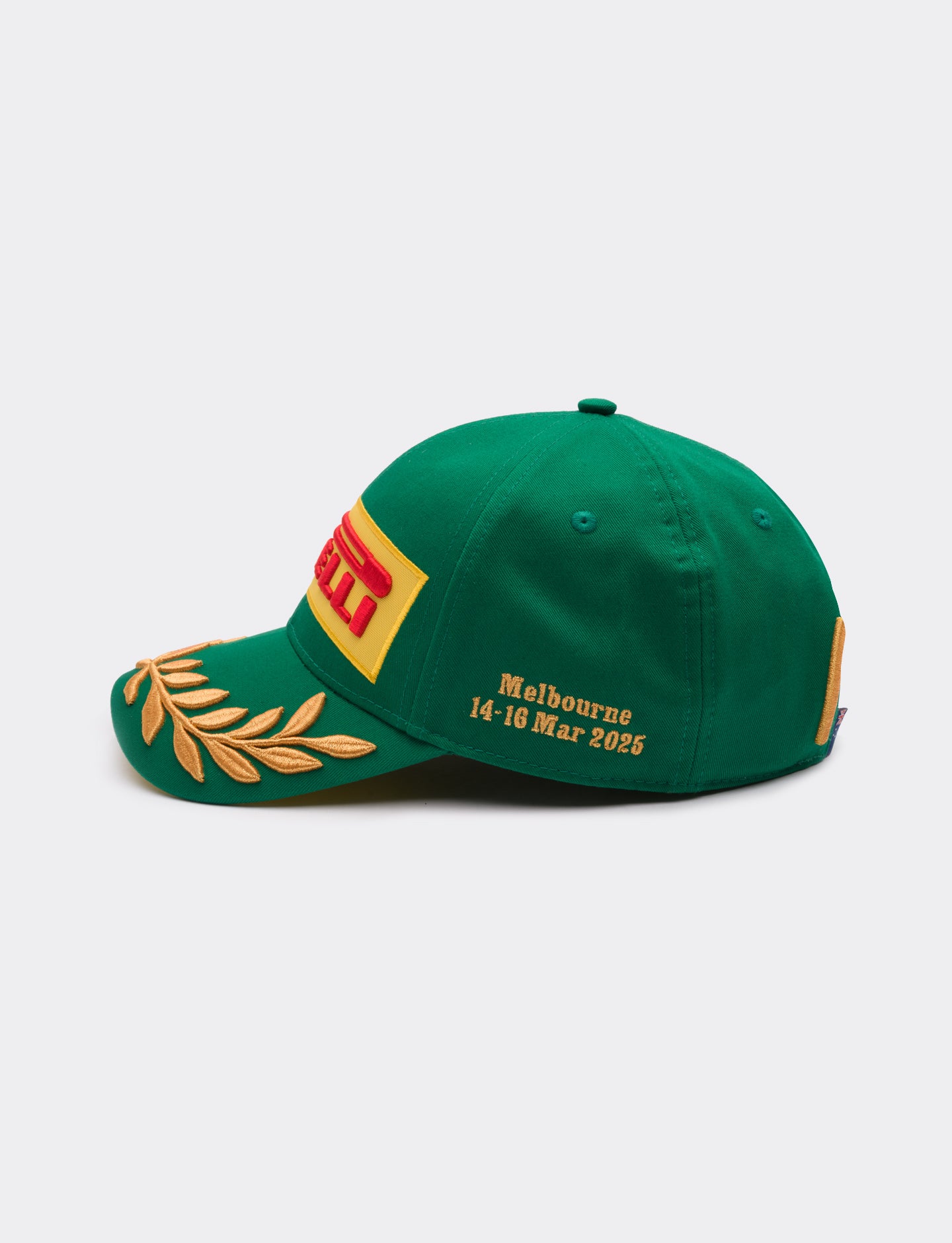 Pirelli cap green side
