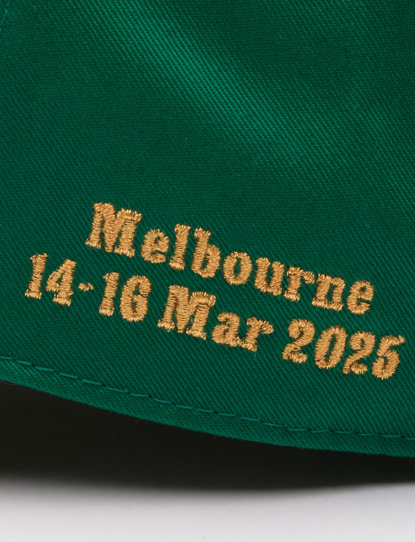 Australia race and dates Pirelli cap green