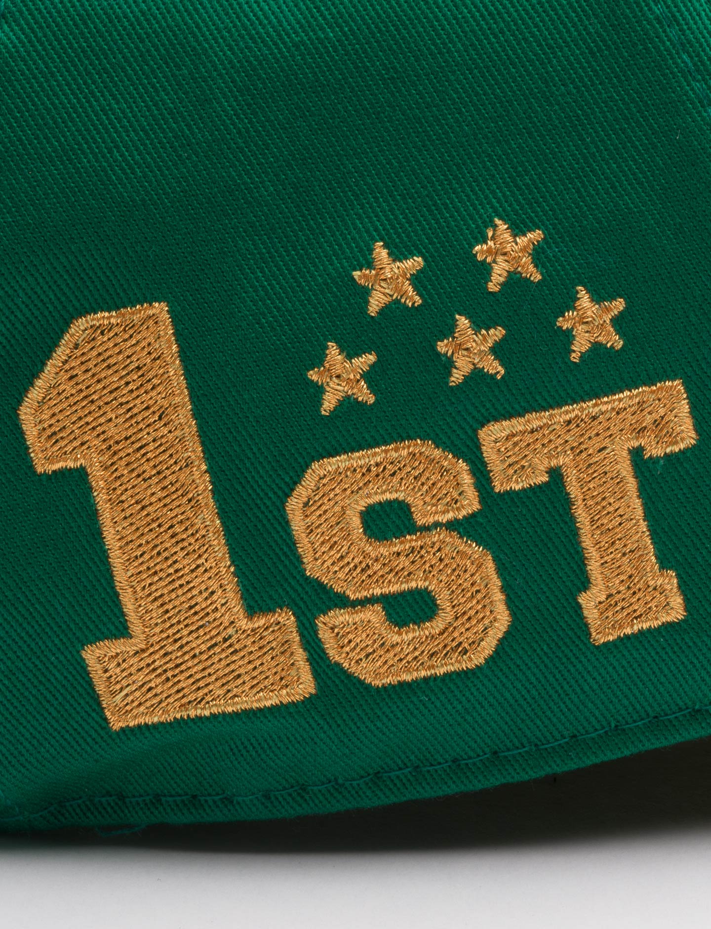 1st on Pirelli cap green