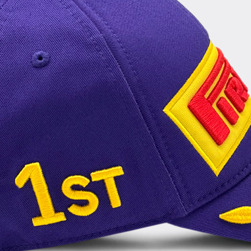 Closeup of Pirelli Podium Cap 2026 F1® Academy
