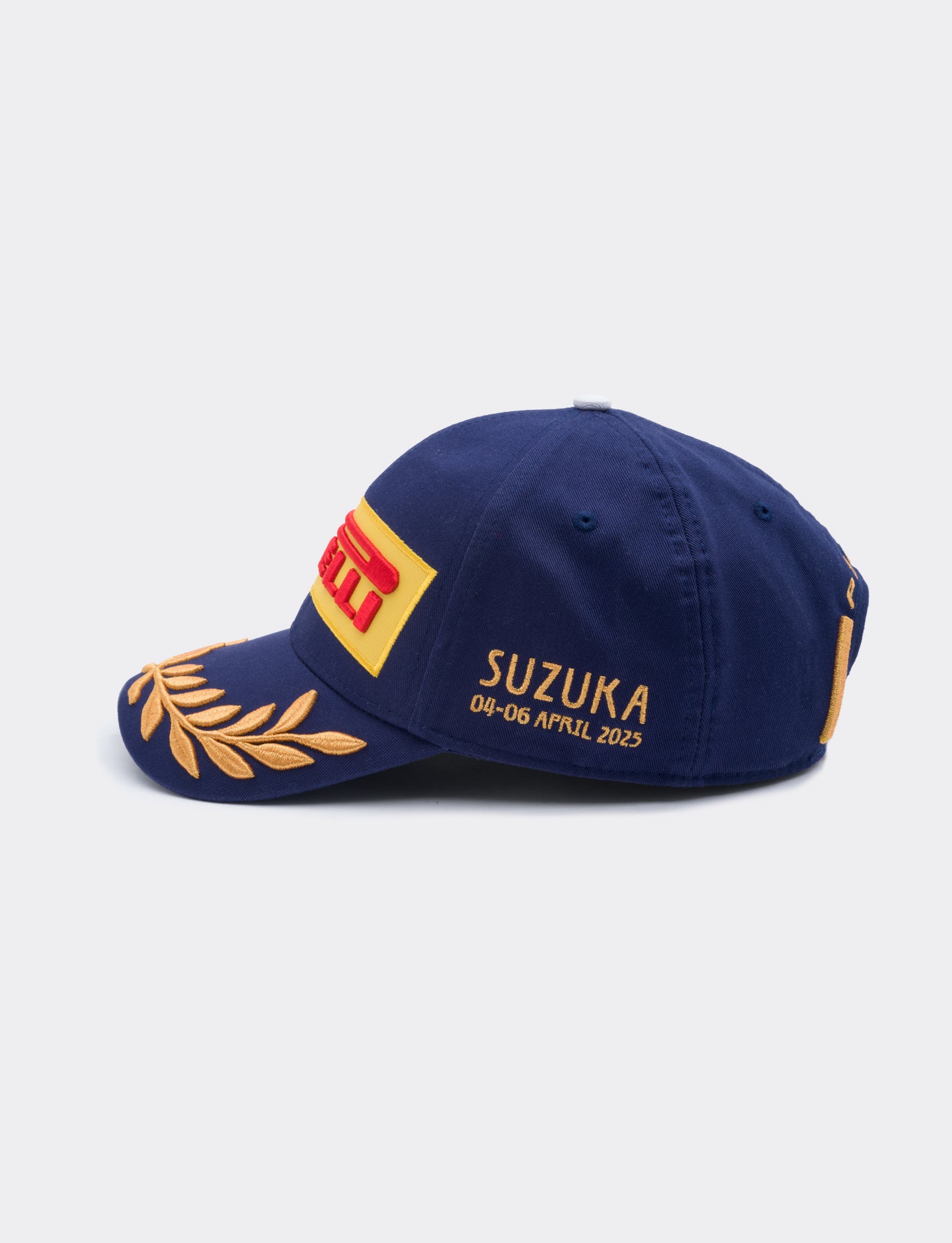 blue cap left view