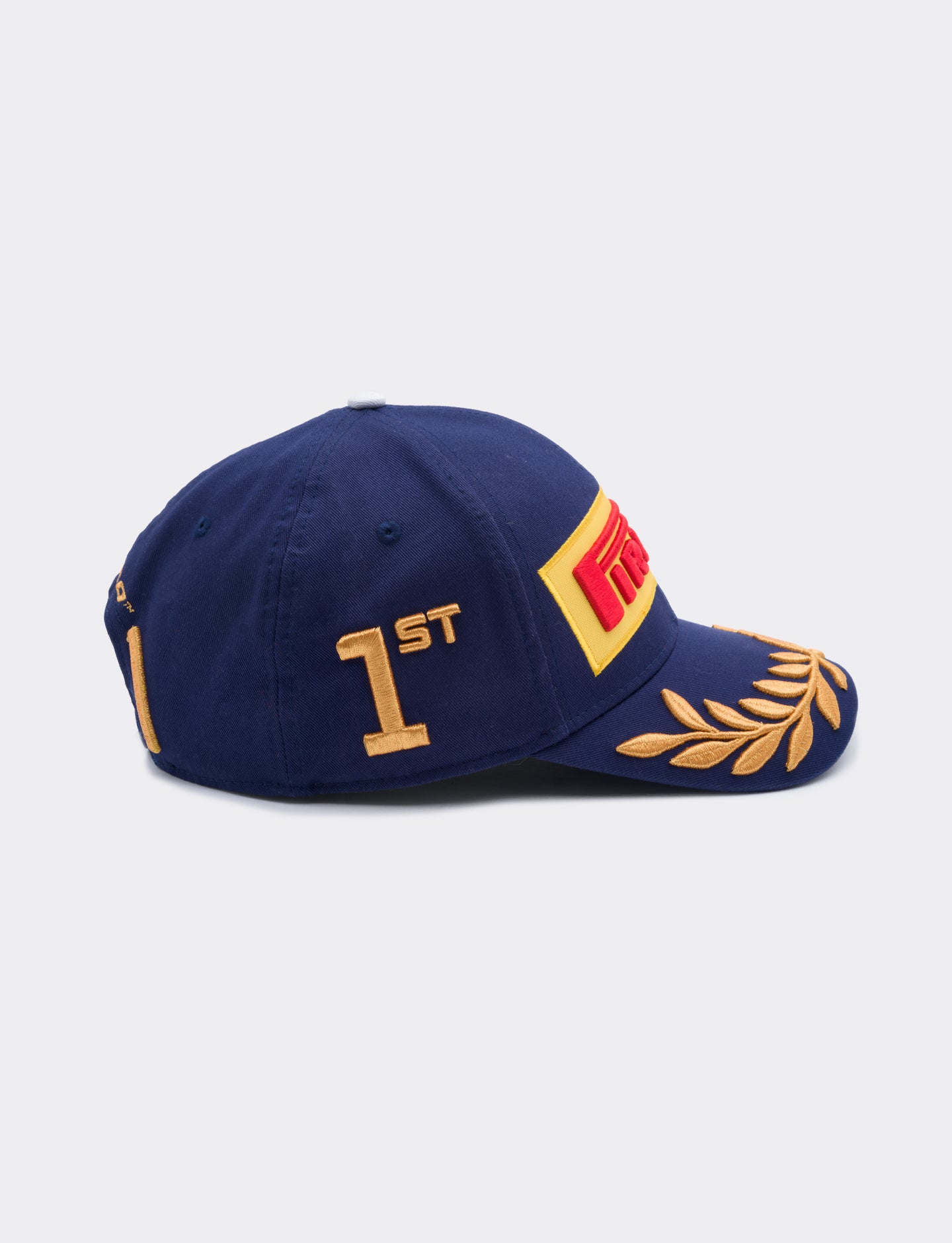 blue cap right view